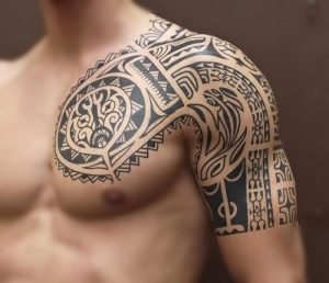 фото тату Маори от 16.11.2017 №013 - Maori Tattoo - tattoo-photo.ru