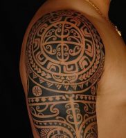 фото тату Маори от 16.11.2017 №015 — Maori Tattoo — tattoo-photo.ru
