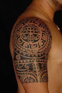 фото тату Маори от 16.11.2017 №015 - Maori Tattoo - tattoo-photo.ru