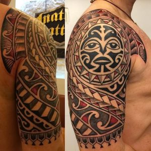 фото тату Маори от 16.11.2017 №019 - Maori Tattoo - tattoo-photo.ru