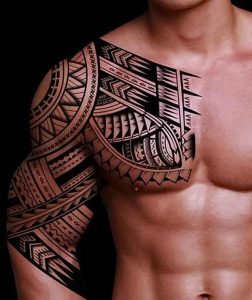 фото тату Маори от 16.11.2017 №021 - Maori Tattoo - tattoo-photo.ru