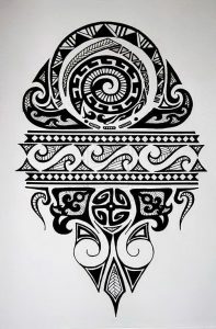 фото тату Маори от 16.11.2017 №026 - Maori Tattoo - tattoo-photo.ru