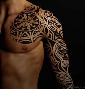 фото тату Маори от 16.11.2017 №028 - Maori Tattoo - tattoo-photo.ru