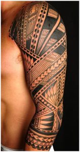 фото тату Маори от 16.11.2017 №030 - Maori Tattoo - tattoo-photo.ru