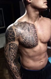 фото тату Маори от 16.11.2017 №033 - Maori Tattoo - tattoo-photo.ru