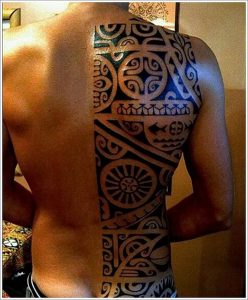 фото тату Маори от 16.11.2017 №037 - Maori Tattoo - tattoo-photo.ru