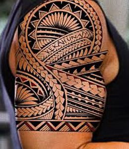 фото тату Маори от 16.11.2017 №038 - Maori Tattoo - tattoo-photo.ru