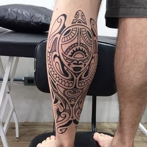 фото тату Маори от 16.11.2017 №040 - Maori Tattoo - tattoo-photo.ru