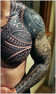 фото тату Маори от 16.11.2017 №051 - Maori Tattoo - tattoo-photo.ru