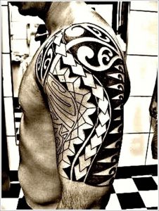 фото тату Маори от 16.11.2017 №053 - Maori Tattoo - tattoo-photo.ru