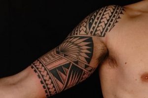 фото тату Маори от 16.11.2017 №057 - Maori Tattoo - tattoo-photo.ru