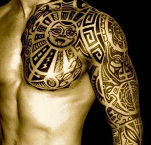 фото тату Маори от 16.11.2017 №062 - Maori Tattoo - tattoo-photo.ru