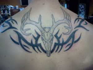 фото тату Олень от 15.11.2017 №052 - tattoo Deer - tattoo-photo.ru