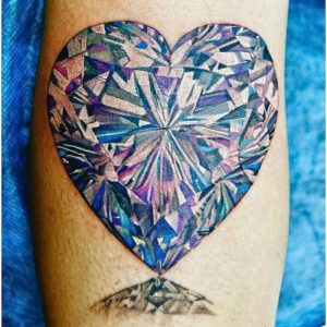 фото тату алмаз от 15.11.2017 №001 - tattoo diamond - tattoo-photo.ru