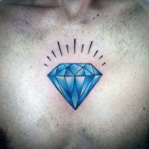 фото тату алмаз от 15.11.2017 №002 - tattoo diamond - tattoo-photo.ru