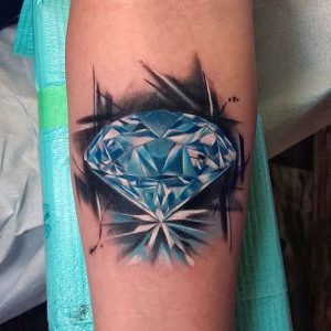 фото тату алмаз от 15.11.2017 №007 - tattoo diamond - tattoo-photo.ru