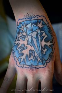 фото тату алмаз от 15.11.2017 №021 - tattoo diamond - tattoo-photo.ru