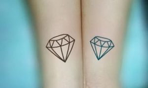 фото тату алмаз от 15.11.2017 №039 - tattoo diamond - tattoo-photo.ru