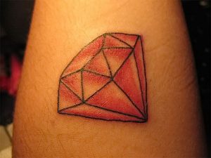 фото тату алмаз от 15.11.2017 №041 - tattoo diamond - tattoo-photo.ru