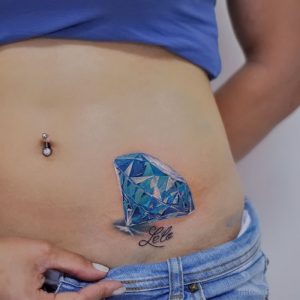 фото тату алмаз от 15.11.2017 №049 - tattoo diamond - tattoo-photo.ru