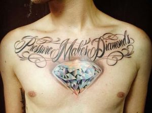 фото тату алмаз от 15.11.2017 №050 - tattoo diamond - tattoo-photo.ru