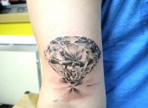 фото тату алмаз от 15.11.2017 №082 - tattoo diamond - tattoo-photo.ru