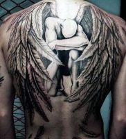 фото тату ангел от 14.11.2017 №005 — tattoo angel — tattoo-photo.ru
