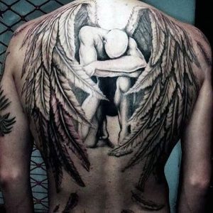 фото тату ангел от 14.11.2017 №005 - tattoo angel - tattoo-photo.ru