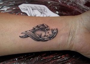 фото тату ангел от 14.11.2017 №008 - tattoo angel - tattoo-photo.ru