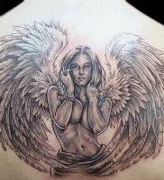 фото тату ангел от 14.11.2017 №018 — tattoo angel — tattoo-photo.ru