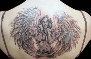 фото тату ангел от 14.11.2017 №018 - tattoo angel - tattoo-photo.ru