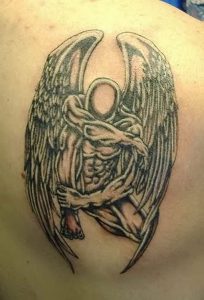 фото тату ангел от 14.11.2017 №019 - tattoo angel - tattoo-photo.ru
