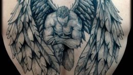 фото тату ангел от 14.11.2017 №049 - tattoo angel - tattoo-photo.ru