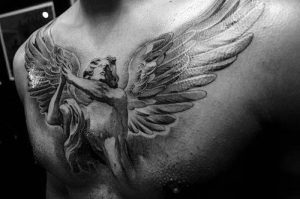 фото тату ангел от 14.11.2017 №053 - tattoo angel - tattoo-photo.ru