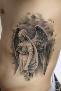 фото тату ангел от 14.11.2017 №058 - tattoo angel - tattoo-photo.ru