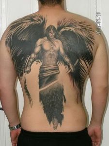 фото тату ангел от 14.11.2017 №065 - tattoo angel - tattoo-photo.ru