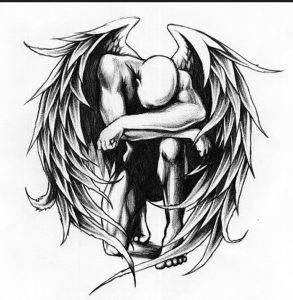 фото тату ангел от 14.11.2017 №068 - tattoo angel - tattoo-photo.ru