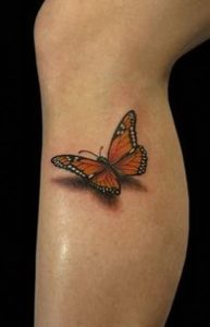 фото тату бабочка от 14.11.2017 №006 - butterfly tattoos - tattoo-photo.ru
