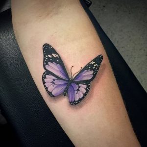 фото тату бабочка от 14.11.2017 №008 - butterfly tattoos - tattoo-photo.ru