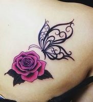фото тату бабочка от 14.11.2017 №009 — butterfly tattoos — tattoo-photo.ru