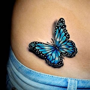фото тату бабочка от 14.11.2017 №015 - butterfly tattoos - tattoo-photo.ru