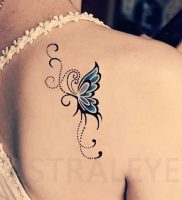 фото тату бабочка от 14.11.2017 №016 — butterfly tattoos — tattoo-photo.ru