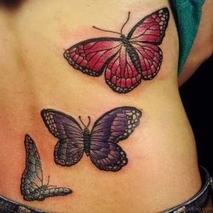 фото тату бабочка от 14.11.2017 №025 - butterfly tattoos - tattoo-photo.ru
