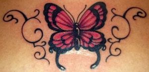 фото тату бабочка от 14.11.2017 №032 - butterfly tattoos - tattoo-photo.ru