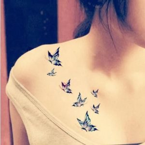 фото тату бабочка от 14.11.2017 №039 - butterfly tattoos - tattoo-photo.ru