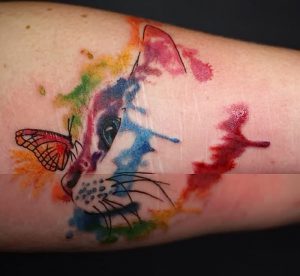 фото тату бабочка от 14.11.2017 №046 - butterfly tattoos - tattoo-photo.ru