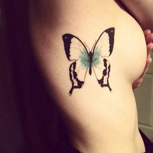 фото тату бабочка от 14.11.2017 №050 - butterfly tattoos - tattoo-photo.ru