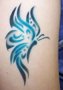 фото тату бабочка от 14.11.2017 №052 - butterfly tattoos - tattoo-photo.ru