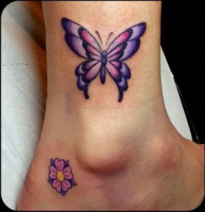 фото тату бабочка от 14.11.2017 №060 - butterfly tattoos - tattoo-photo.ru 234623426234