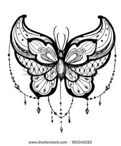 фото тату бабочка от 14.11.2017 №062 - butterfly tattoos - tattoo-photo.ru